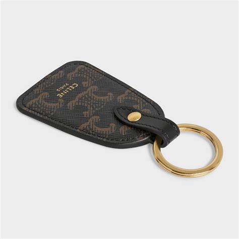 celine bag keychain amazon|Celine canvas key holder.